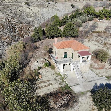 Вилла Stone House Of Panos Kornos Экстерьер фото