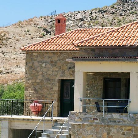 Вилла Stone House Of Panos Kornos Экстерьер фото