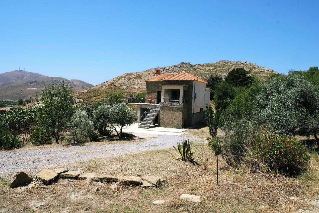 Вилла Stone House Of Panos Kornos Экстерьер фото